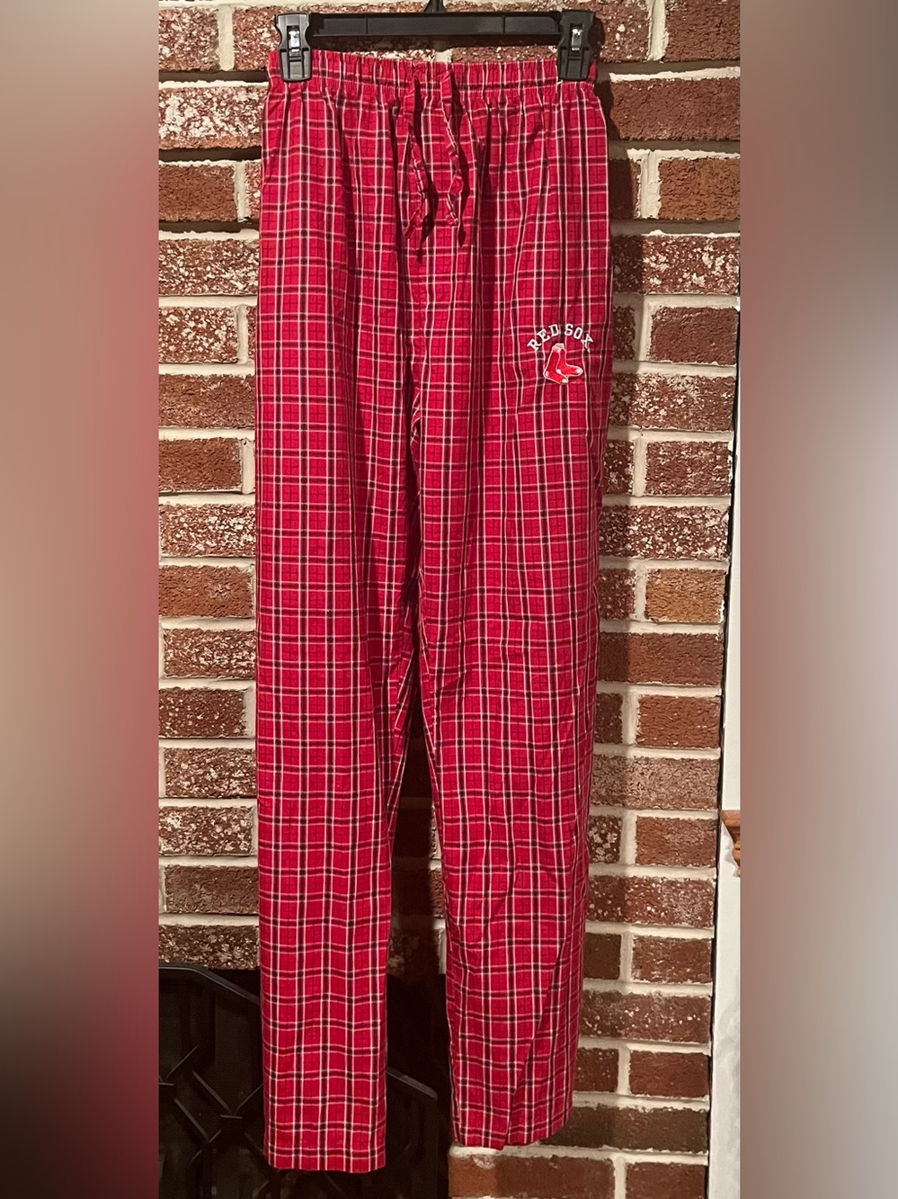 COLLEGE CONCEPTS - Red Plaid - BOSTON RED SOX - Lounge pants